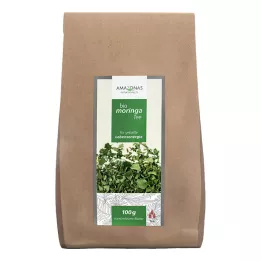 MORINGA Tè in foglia puro biologico al 100%, 100 g