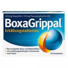 BOXAGRIPPAL Compresse per il raffreddore 200 mg/30 mg FTA, 20 pz