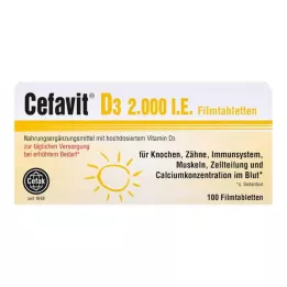 CEFAVIT D3 2.000 UI compresse rivestite con film, 100 pz