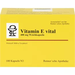 VITAMIN E VITAL 400 mg Rennersche Apotheke capsule molli, 100 pz