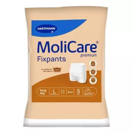 MOLICARE Pantaloni Premium Fixpants gamba lunga taglia L, 5 pezzi