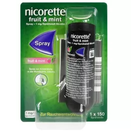 NICORETTE Fruit &amp; Mint Spray 1 mg/spray, 1 pz