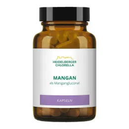 Manganese come capsule di gluconato di manganese, 60 pezzi