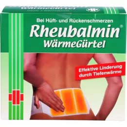 RHEUBALMIN Cintura riscaldante, 3 pezzi