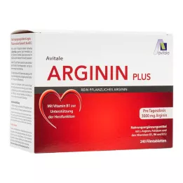 ARGININ PLUS Compresse rivestite con film di vitamina B1+B6+B12+acido folico, 240 pz