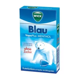 Wick Blue Vapoplus Mentolo Bonbons, 46 g