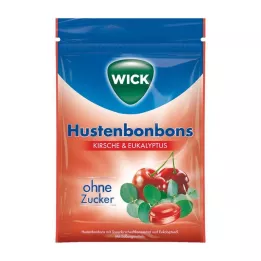 Wick Wild Cherry &amp; Eucalyptus Dolci senza zucchero, 72 g