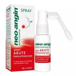 NEO-ANGIN Spray per il mal di gola acuto alla benzidamina, 30 ml
