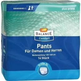 GEHE BALANCE Pantaloni plus taglia XL, 14 pezzi
