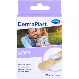 Dermaplast Soft Paving Strips 19 x 72mm, 20 pz