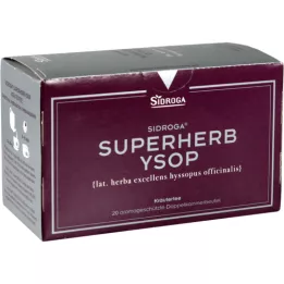 Sidroga Superherb Ysop Filter Bag, 20 pz
