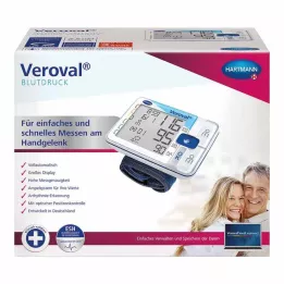 VEROVAL Misuratore di pressione sanguigna da polso, 1 pz
