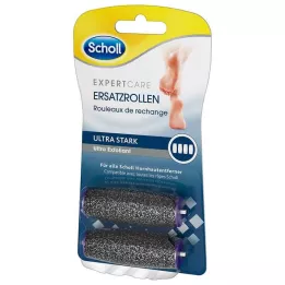 SCHOLL Rotoli sostitutivi per pedicure Velvet Smooth ultra resistenti, 2 pezzi