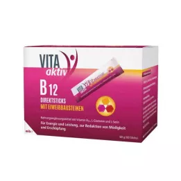 VITA AKTIV B12 stick diretti con blocchi di proteine, 60 pezzi