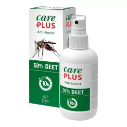 CARE PLUS Spray anti-insetti DEET 50%, 200 ml