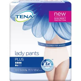 TENA LADY Pants Plus L, 10 pz