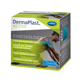 DERMAPLAST Nastro kinesiologico attivo 5 cmx5 m blu, 1 pz