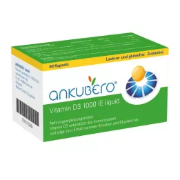 Ankubero Vitamina D3 1000 I.e. Capsule, 60 pz