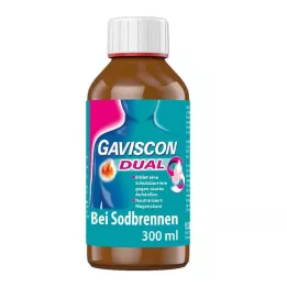 GAVISCON Sospensione orale Dual 500mg/213mg/325mg, 300 ml