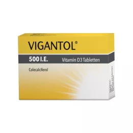 VIGANTOL 500 I.E. Compresse di vitamina D3, 50 pz