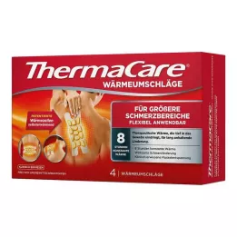 THERMACARE per aree di dolore più estese, 4 pezzi