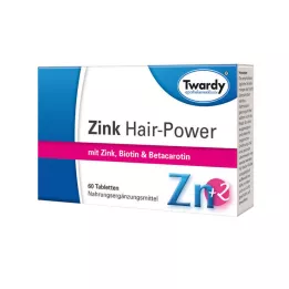 Compresse di energia per capelli in zinco, 60 pz