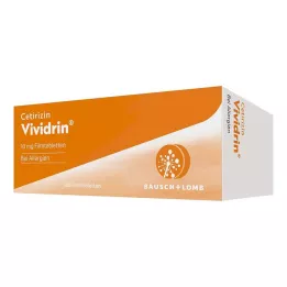 CETIRIZIN Vividrin 10 mg compresse rivestite con film, 100 pz