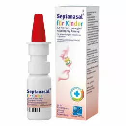 SEPTANASAL per bambini 0,5 mg/ml + 50 mg/ml spray nasale, 10 ml