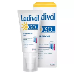 LADIVAL gel per pelli allergiche LSF 30, 50 ml