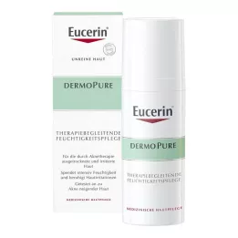 EUCERIN DermoPure crema idratante di accompagnamento alla terapia, 50 ml