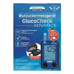 TESTAMED GlucoCheck Advance Star.-Kit mg/dl mmol/l, 1 pz
