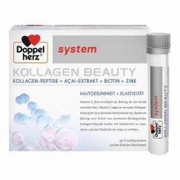 DOPPELHERZ Bottiglie per bere Collagen Beauty System, 30 pezzi