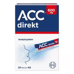 ACC polvere diretta 600 mg per uso orale in bustina, 20 pz