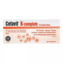 CEFAVIT B-compresse rivestite con film complete, 60 pz