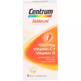 CENTRUM Fokus immune 1000 mg di vitamina C+D bastoncini, 8 pz