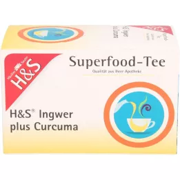 H&S Ginger Plus Curcuma, 20x1.25 g
