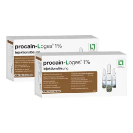 PROCAIN-Fiale di soluzione iniettabile Loges 1%, 100X2 ml