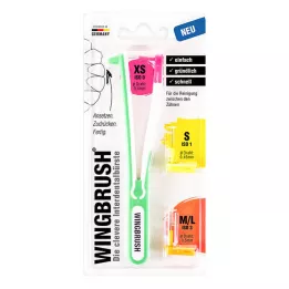 WINGBRUSH Supporto per set di partenza con 3 pennelli, 1 pezzo