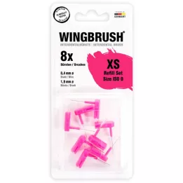 WINGBRUSH Set di ricarica interdentale.ISO 0 piccolo, 8 pz