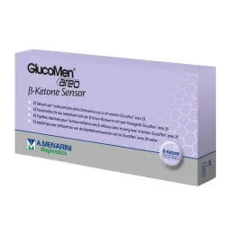 Strisce reattive con sensore Glucomene Areo 2K ß-chetone, 10 pezzi
