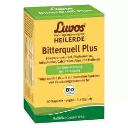 LUVOS Capsule Healing Earth Bio Bitterquell Plus, 60 pz