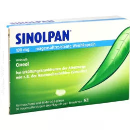 SINOLPAN 100 mg di capsule morbide resistenti gastrica, 50 pz