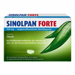 SINOLPAN forte 200 mg capsule molli gastroresistenti, 21 pz
