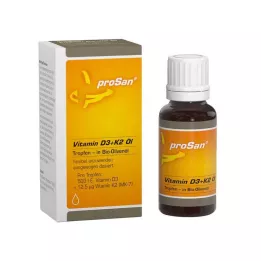 Panan Vitamina D3 + K2 olio, 20 ml