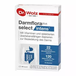 DARMFLORA più capsule selezionate intense, 40 pz