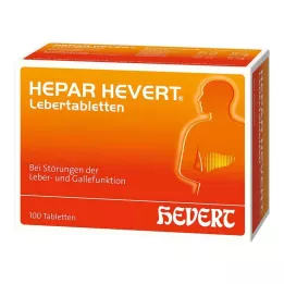 HEPAR HEVERT Compresse per il fegato, 100 pz