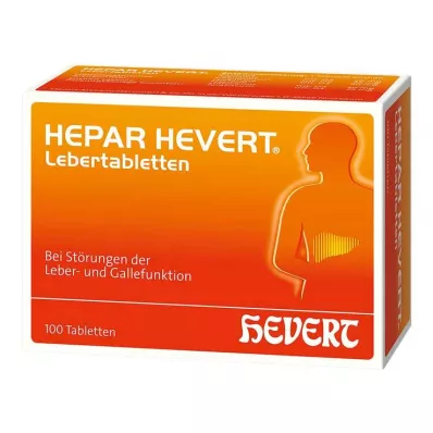 HEPAR HEVERT Compresse per il fegato, 100 pz HEPAR HEVERT Compresse per il fegato, 100 pz
