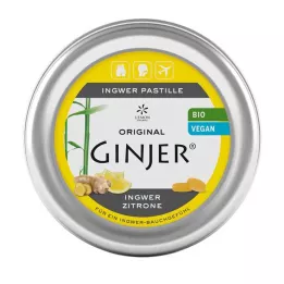 INGWER GINJER Pastiglie Limone Biologico, 40 g