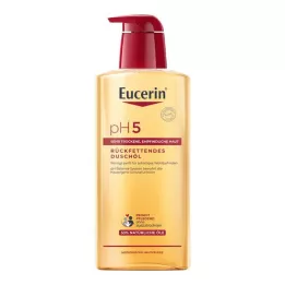 EUCERIN Olio doccia pH5 per pelli sensibili con erogatore, 400 ml