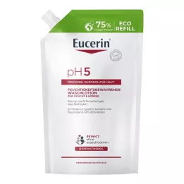 EUCERIN pH5 lozione detergente per pelli sensibili ricarica, 750 ml